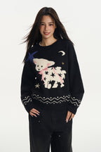 Star Sheep Crewneck Sweater