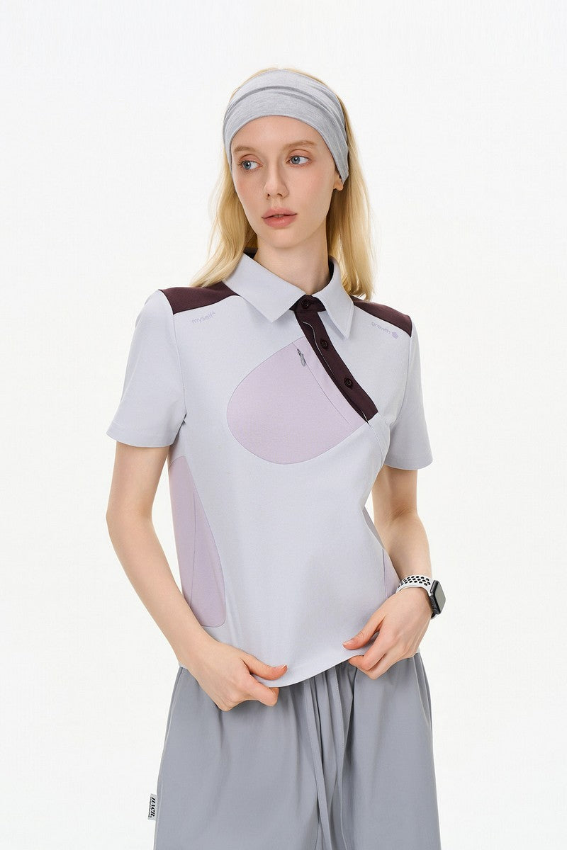 Antibacterial Zip Pocket Polo