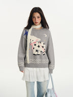 Star Sheep Crewneck Sweater