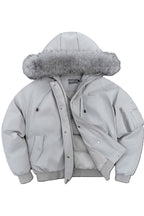 Detachable Fur Parka Jacket