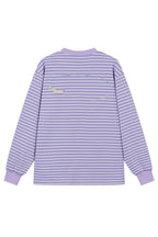 Nautical Stripe Embroidered Tee