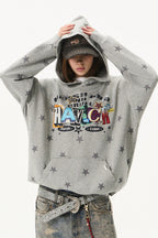 Allover Star Street Hoodie
