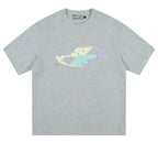 Patchwork Floral Embroidery T-Shirt