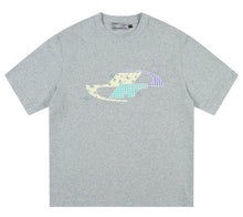 Load image into Gallery viewer, Patchwork Floral Embroidery T-Shirt
