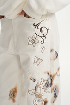 Burnt Lace Twill Logger Pants