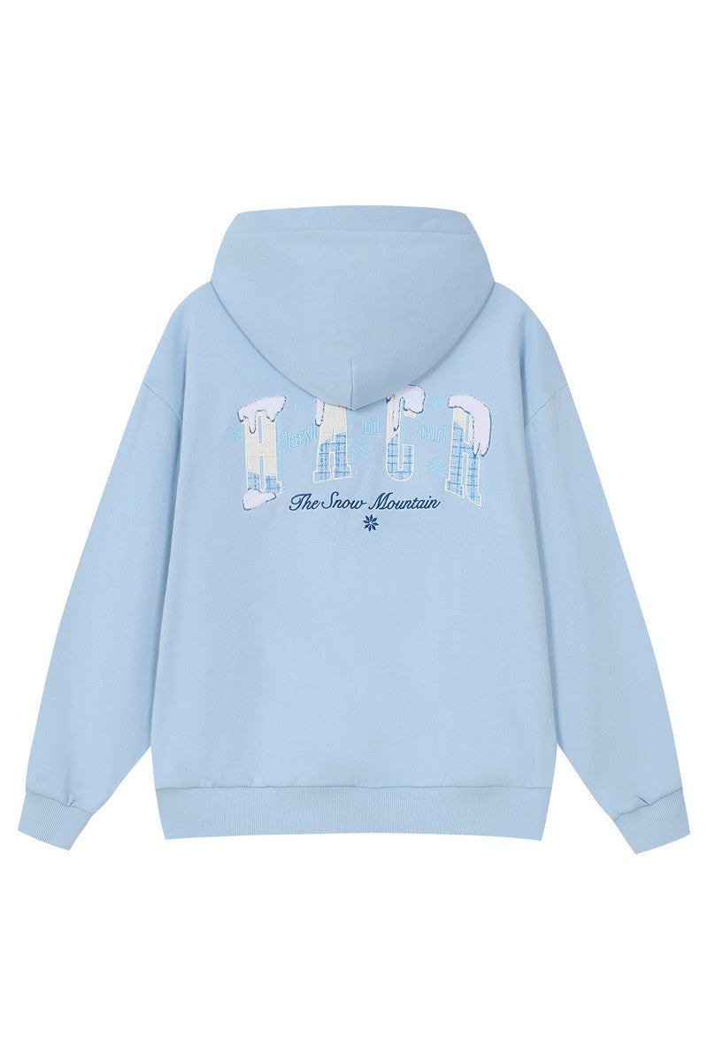Snowcap Fleece Embroidered Hoodie