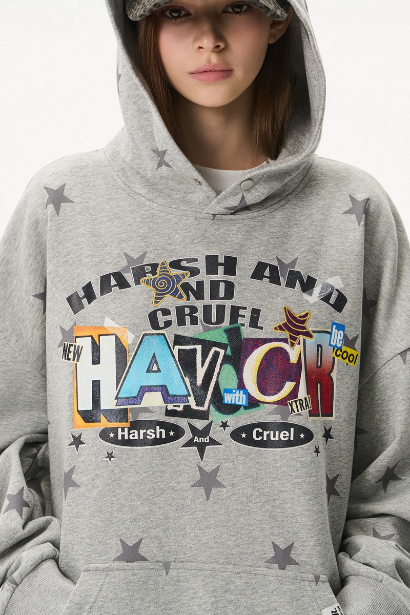 Allover Star Street Hoodie