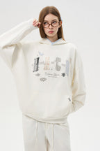 Lace Flower Shell Hoodie