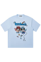 Y2K Graffiti Girl Tee