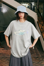 Load image into Gallery viewer, Patchwork Floral Embroidery T-Shirt

