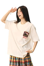 Velcro Dog Embroidery T-Shirt