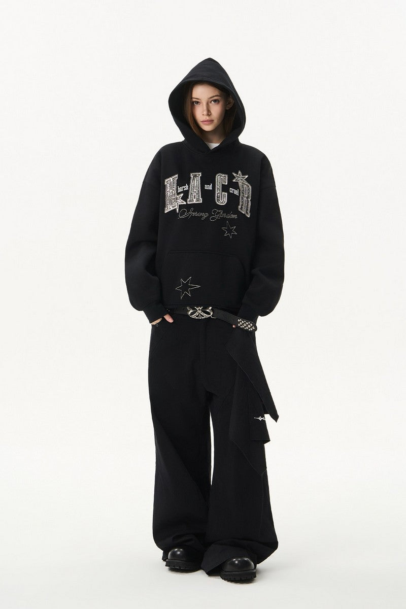 Star Sequin Street Hoodie