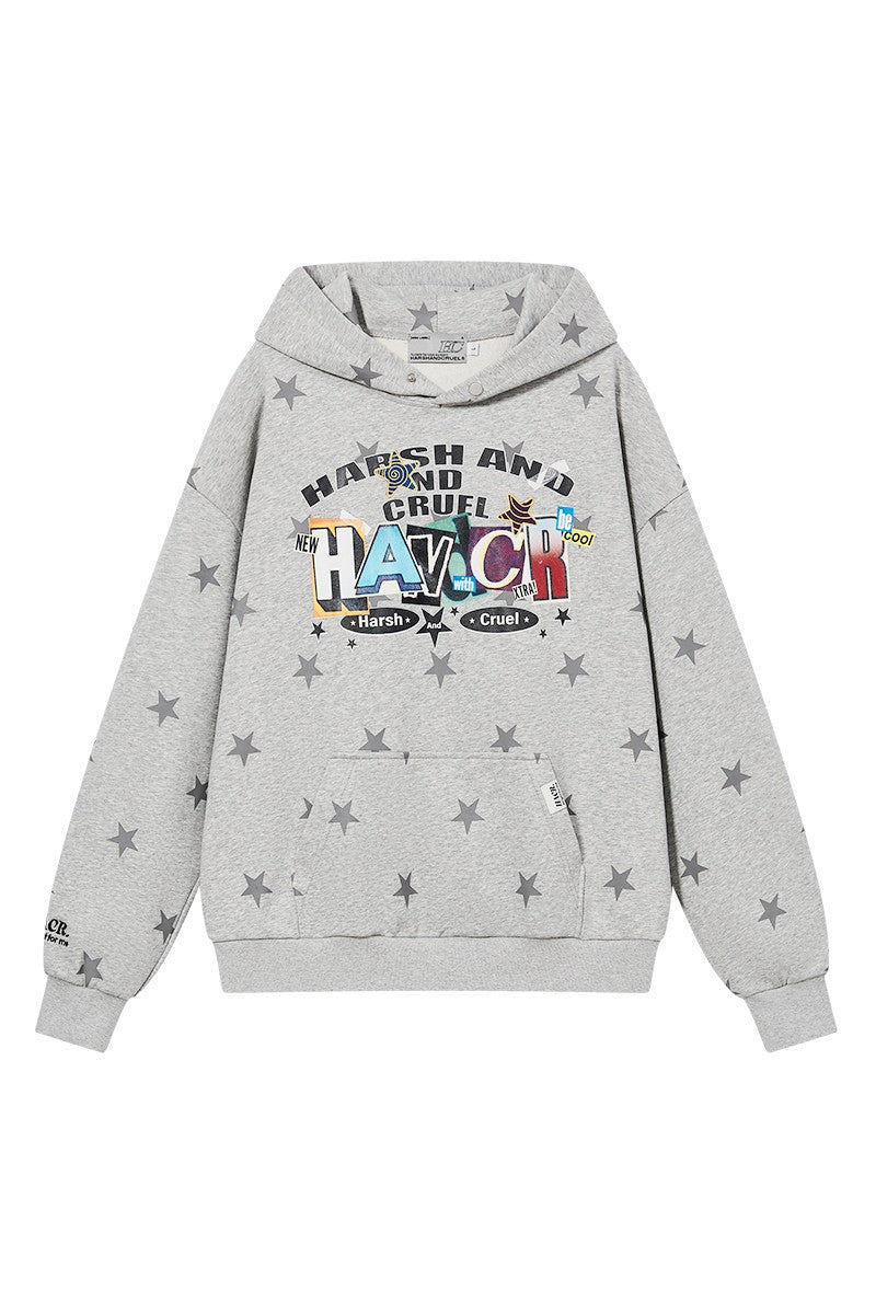 Allover Star Street Hoodie