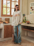 Floral Bow Dynamic Logo Tee