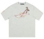 Crayon Floral Bowknot T-Shirt