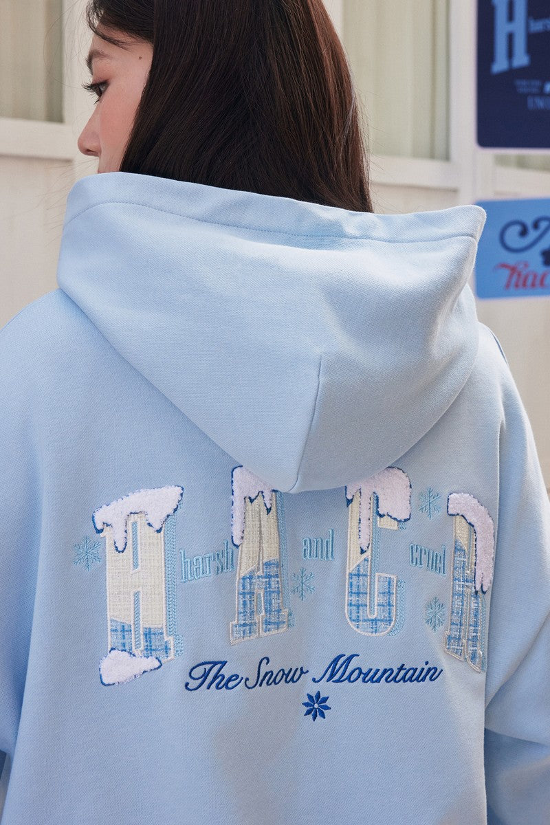 Snowcap Fleece Embroidered Hoodie