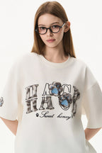 Leopard Patch Cat Paw Tee