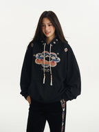 Floral Patchwork Hoodie