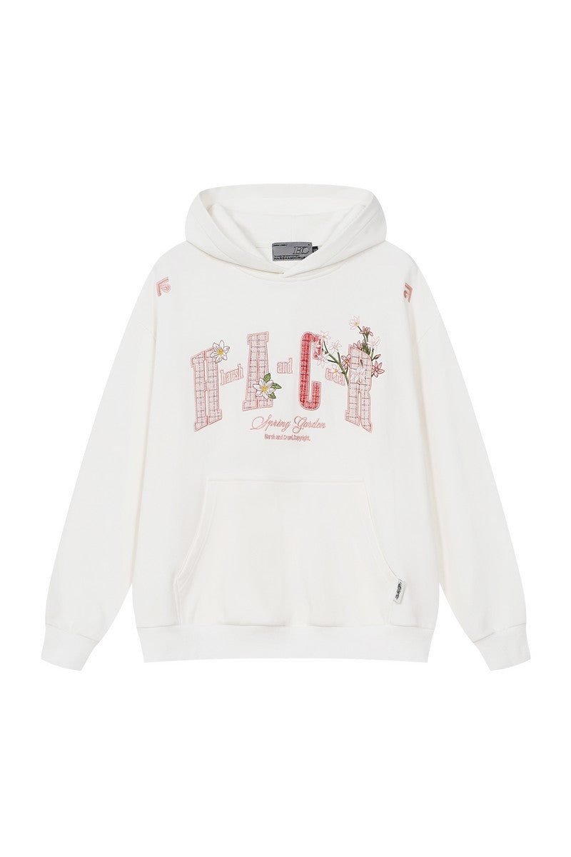 Flower Patchwork Hoodie