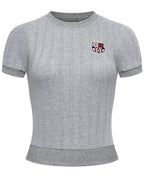 Textured Knit Slim Pullover
