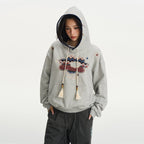 Floral Patchwork Hoodie