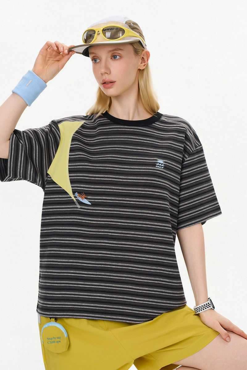 Surf Dog Patchwork Tee