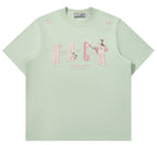 Guava Patch Embroidery Couple T-Shirt