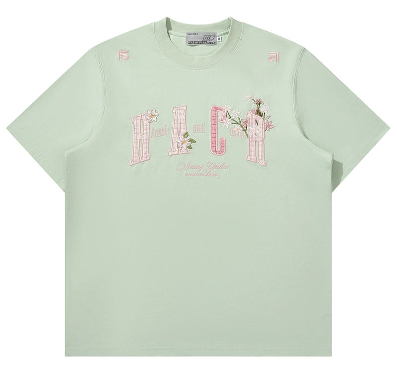 Guava Patch Embroidery Couple T-Shirt