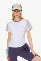 Breathable Wicking Colorblock Tee