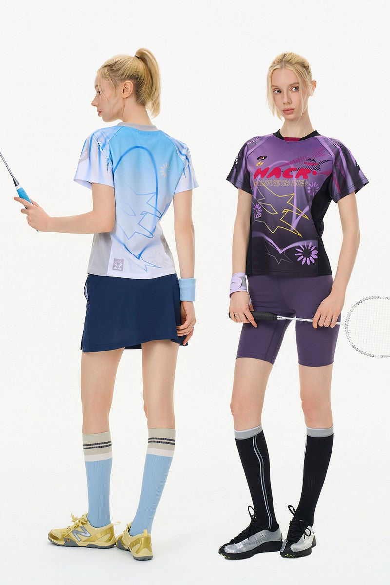 Badminton Quick-Dry Print Tee