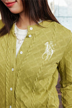 Load image into Gallery viewer, Cable Knit Slim Fit Cardigan
