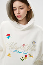 Pearl Script Graphic Hoodie