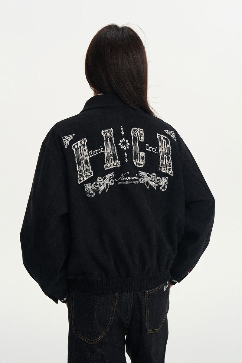 Rose Beaded Patchwork Jacket