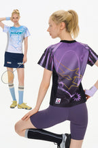 Badminton Quick-Dry Print Tee
