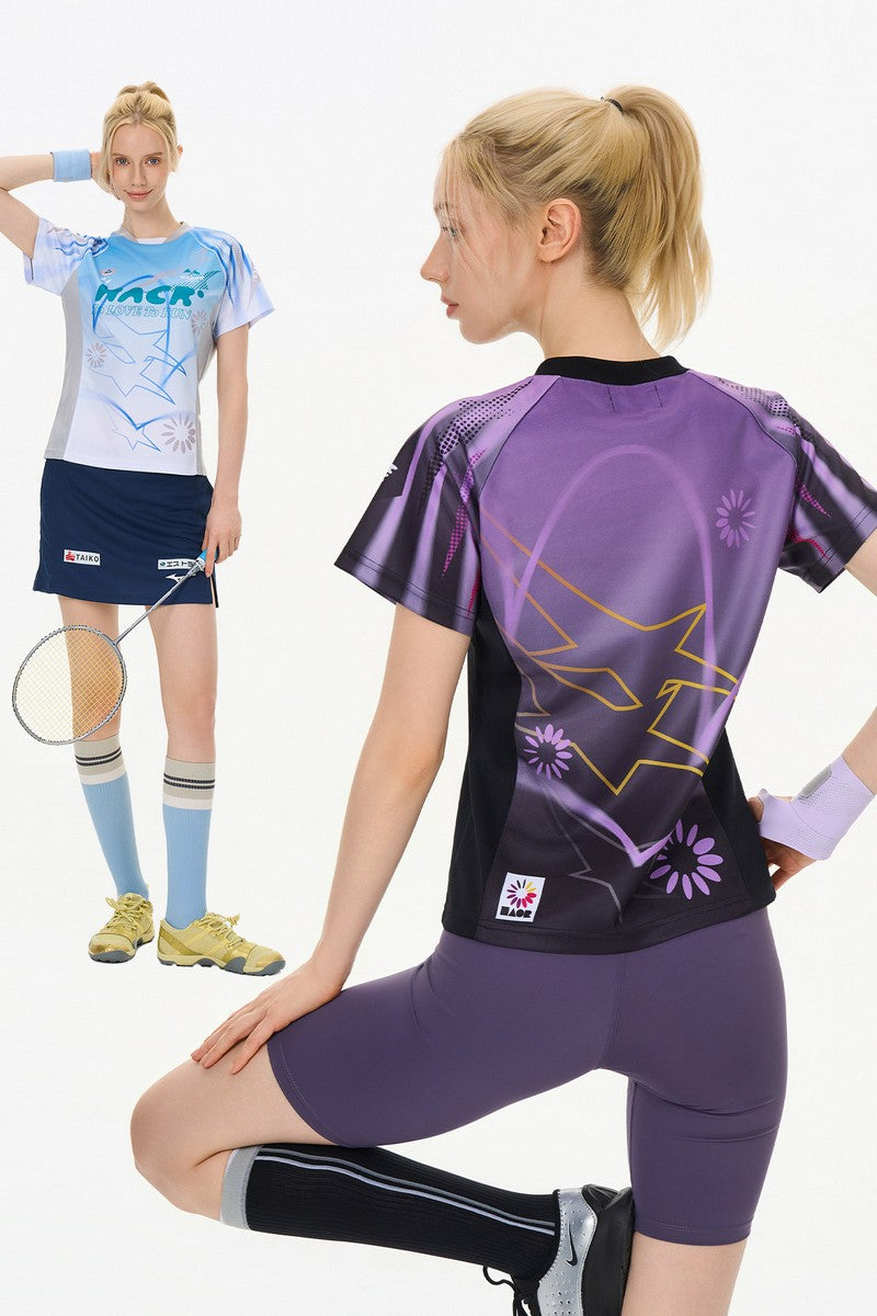 Badminton Quick-Dry Print Tee