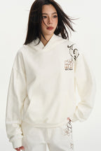 Burnt Lace Embroidered Hoodie