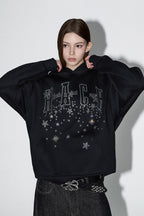 Galaxy Rhinestone Street Hoodie