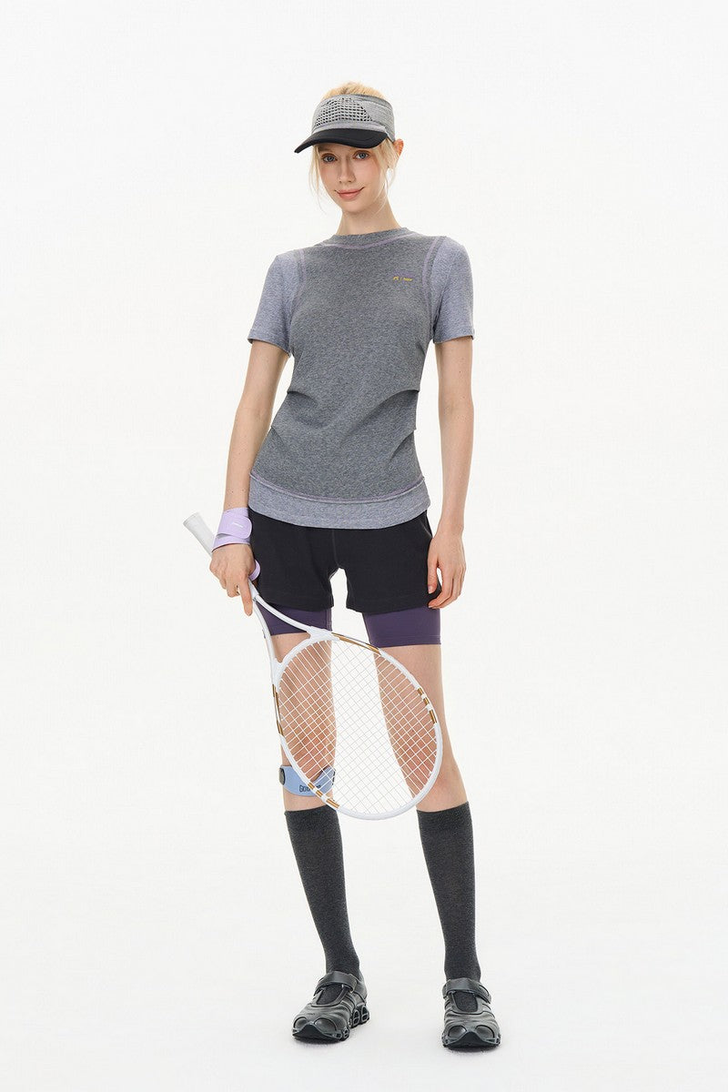 Layered Sport Cotton Tee