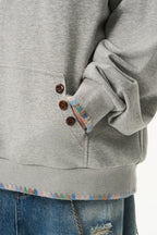 Apple Patchwork Graphic Hoodie