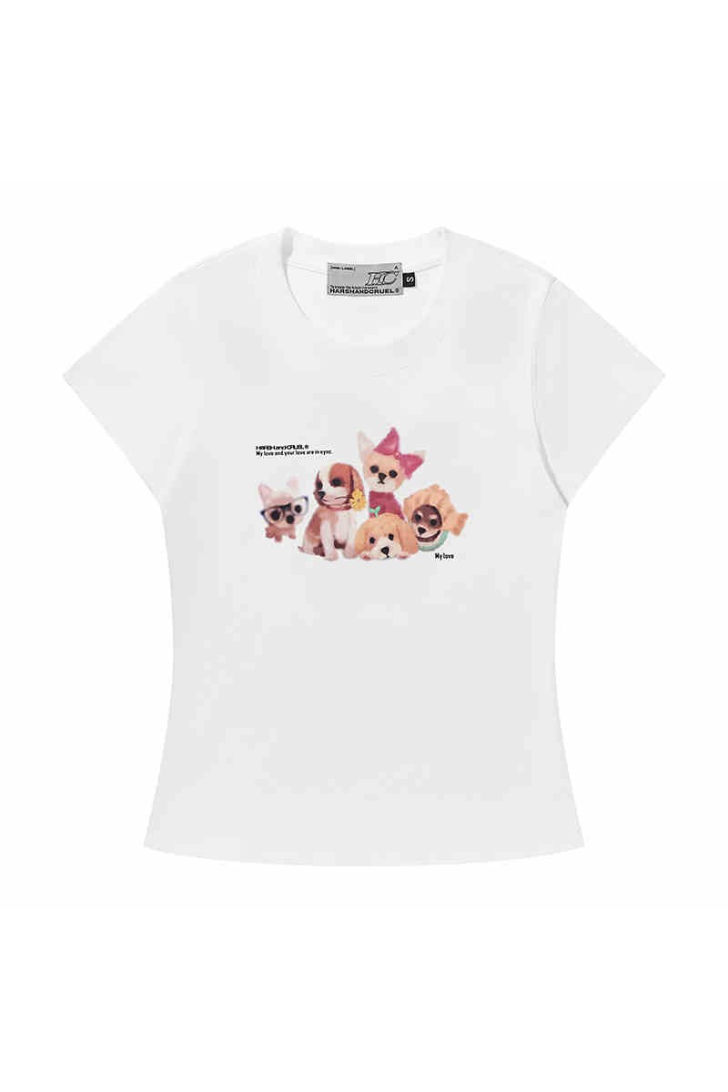 Watercolor Dog Graphic Tee