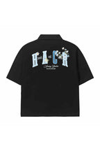 Bouclé Floral Patch Polo