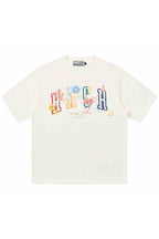 3D Yarn Flower Loose Tee