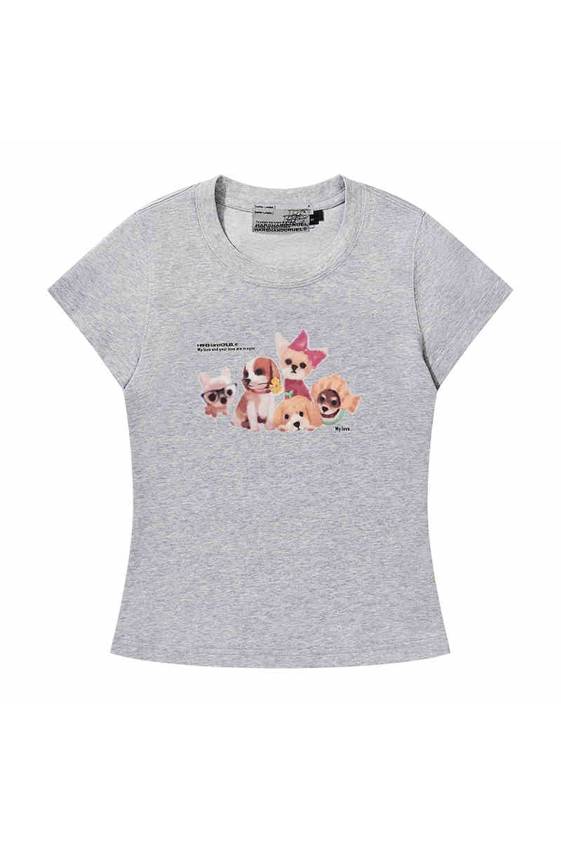 Watercolor Dog Graphic Tee