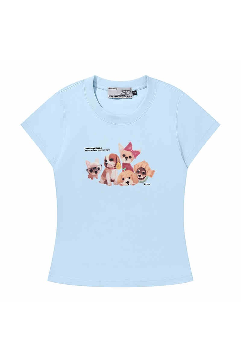 Watercolor Dog Graphic Tee