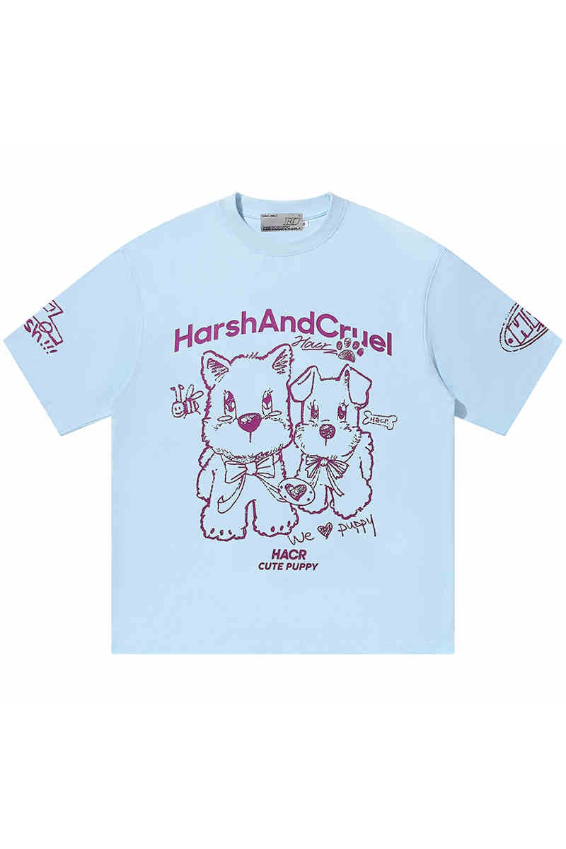 Playful Dog Graphic Tee