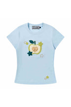 Plush Apple Embroidered Tee
