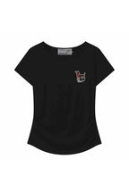 Slim Knit Dog Embroidery Tee