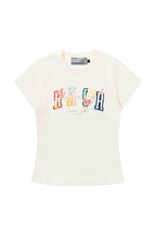 3D Yarn Flower Loose Tee