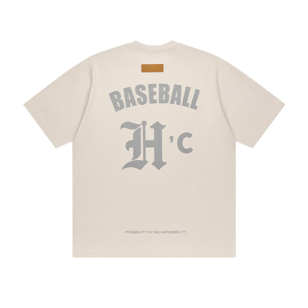Gothic Logo Baseball Jersey