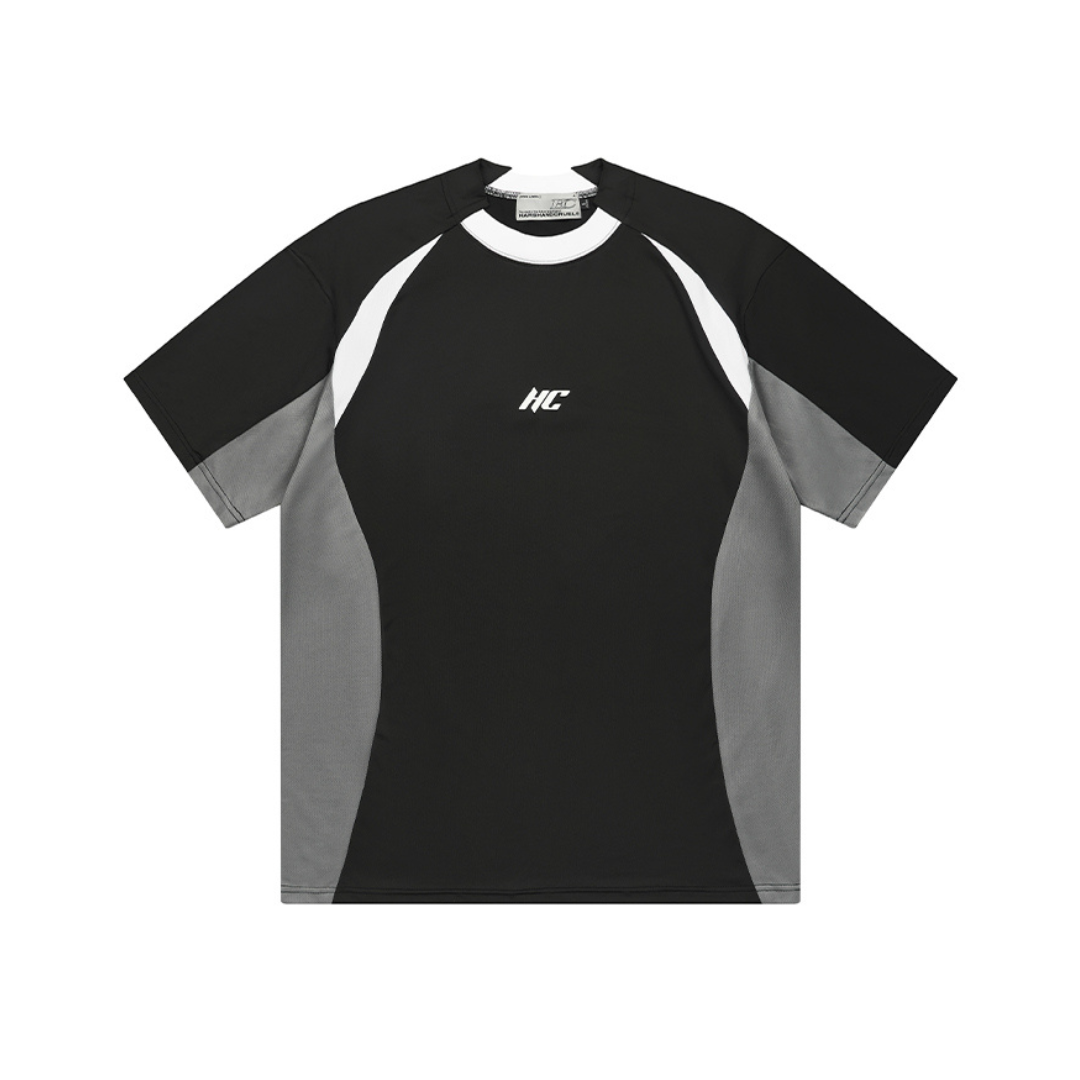 Splicing Irregular Sleeves Tee